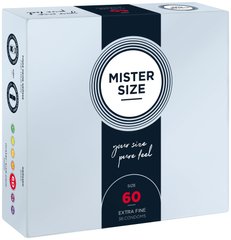 Презервативи Mister Size - pure feel - 60 (36 condoms), товщина 0,05 мм