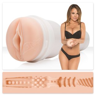 Мастурбатор Fleshlight Girls: Dillion Harper - Crush, зі зліпка вагіни, дуже ніжний, Тілесний