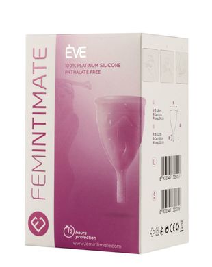 Менструальна чаша Femintimate Eve Cup розмір L, діаметр 3,8 см, для рясних виділень, Рожевий