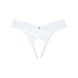 Кружевные танга Obsessive Heavenlly crotchless thong XS/S, с доступом