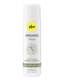 Органический лубрикант pjur ORGANIC Touch 100 мл, водная основа, без ароматизаторов и парабенов