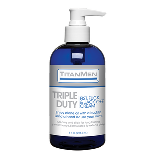 Густа змазка для фістингу Doc Johnson TitanMen - Triple Duty (240 г)