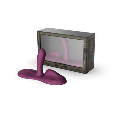Sit-on-top смарт-вибратор Zalo &ndash; Flora Smart Vibrating Pad Velvet Purple, 9 моторов
