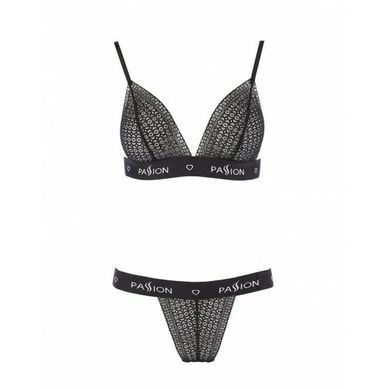 Комплект белья Passion Exclusive GLAMISS SET XXL/XXXL, black, XXL/XXXL