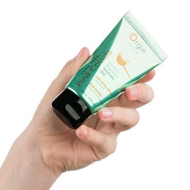 Лубрикант на водній основі Orgie Lube Tube Pina Colada, 50 мл, смак та аромат піна колади