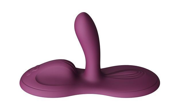 Sit-on-top смарт-вибратор Zalo &ndash; Flora Smart Vibrating Pad Velvet Purple, 9 моторов
