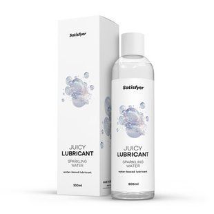 Лубрикант на водній основі Satisfyer Juicy Lubricant Sparkling Water water based 300 мл