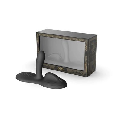 Sit-on-top смарт-вибратор Zalo &ndash; Flora Smart Vibrating Pad Obsidian Black, 9 моторов