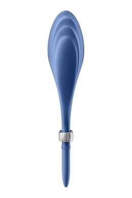 Эрекционное виброкольцо лассо Satisfyer Duelist Blue, 10 режимов, мощный мотор