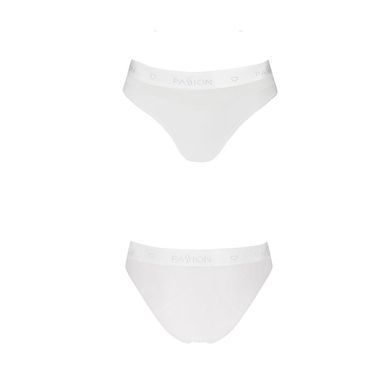 Трусики с прозрачной вставкой Passion PS006 PANTIES S, white, S