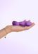 Вибромассажер простаты S Pleasures Premium Cozy, Purple, с рельефной головкой, 10 режимов