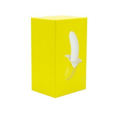 Вібратор-банан Banana Bliss Mini Silicone Vibrator, вагінально-кліторальна стимуляція, 10 режимів