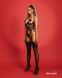 Корсет Obsessive Dominna cupless corset & crotchless thong L/XL