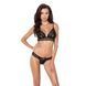 Комплект білизни Passion ERZA SET S/M, black, ліф і трусики, S/M, S/M