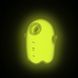 Вакуумный клиторальный стимулятор с вибрацией Satisfyer Glowing Ghost Yellow, светится в темноте