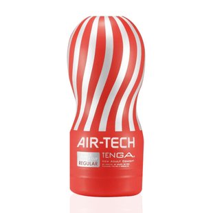 Мастурбатор Tenga Air-Tech Regular, вища аеростимуляція та всмоктувальний ефект, Білий