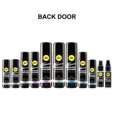 Анальный лубрикант pjur BACK DOOR Relaxing 100 мл, на силиконовой основе, с маслом жожоба