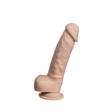 Фаллоимитатор SilexD Vetus Real Skin Flesh (8in MODEL 1) суперсофт-силикон+Silexpan, диаметр 4,1 см