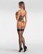 Корсет Obsessive Dominna cupless corset & crotchless thong 2XL/3X