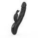 Вібратор-кролик з пульсацією Loviss Nico Thrusting Rabbit Vibrator, 9 режимів, подвійний відросток
