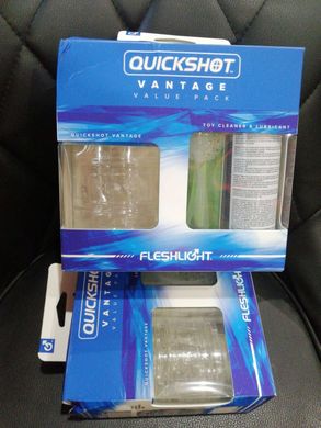 Мастурбатор Fleshlight Quickshot Vantage Value Pack (мята упаковка)