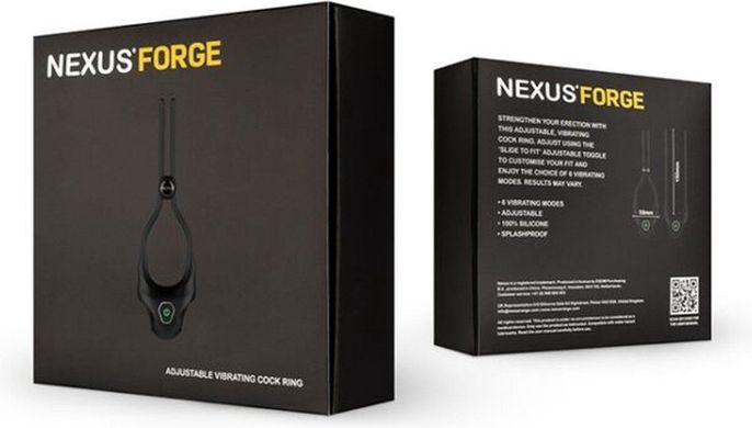 Эрекционное виброкольцо-лассо Nexus FORGE Vibrating, 6 режимов
