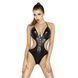 Боди монокини под латекс Passion JEAN BODY XXL/XXXL, black, Черный, XXL/XXXL, Черный