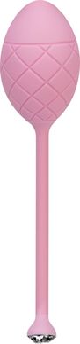 Розкішні вагінальні кульки PILLOW TALK - Frisky Pink з кристалом, діаметр 3,2 см, вага 49-75гр, Рожевий