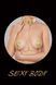 Пестис-сердечка з пензликами та чокером JSY Nipple Sticker RT236114 Golden