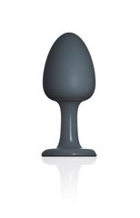 Анальна пробка Dorcel Geisha Plug з кулькою всередині, створює вібрації, макс. діаметр 3,2см, Чорний, Чорний