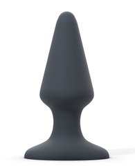 Анальна пробка Dorcel Best Plug L м'який soft-touch силікон, макс. діаметр 5,1 см, Чорний, Чорний