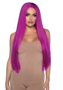 Парик Leg Avenue 33&Prime; Long straight center part wig Raspberry