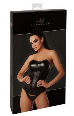 Корсет Noir Handmade F334 Powerwetlook corset - M