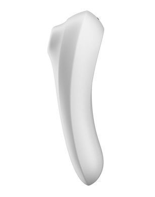 Смарт вибратор и вакуумный стимулятор 2-в-1 Satisfyer Dual Pleasure White (мятая упаковка)