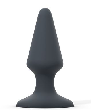 Анальна пробка Dorcel Best Plug L м'який soft-touch силікон, макс. діаметр 5,1 см, Чорний, Чорний