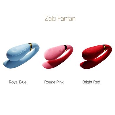 Смартвибратор для пар Zalo — Fanfan Bright Red