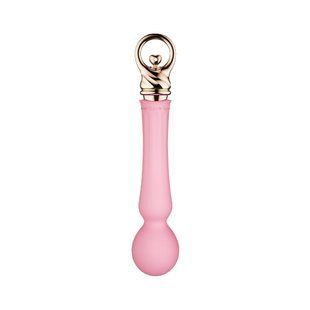 Вібромасажер із підігрівом Zalo Sweet Magic - Confidence Wand Fairy Pink