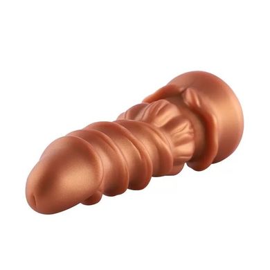 Силіконовий дилдо Hismith Spiral Grain Silicone Dildo Monster Series