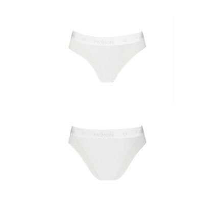 Трусики с прозрачной вставкой Passion PS002 PANTIES S, white, S