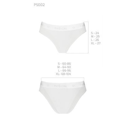 Трусики с прозрачной вставкой Passion PS002 PANTIES S, white, S