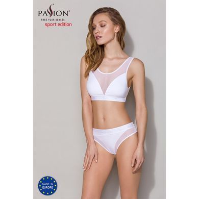 Трусики с прозрачной вставкой Passion PS002 PANTIES S, white, S