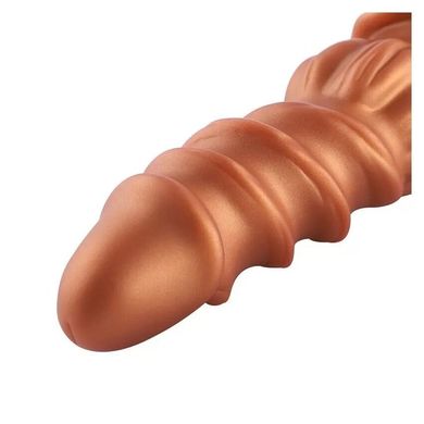 Силиконовый дилдо Hismith Spiral Grain Silicone Dildo Monster Series