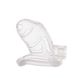 Клетка для пениса LOCKINK SEVANDA Plastic Penis Chastity Cage - Transparent