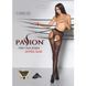 Еротичні колготки Passion TIOPEN 002 3/4 (20 den), black, імітація панчох і пояса, Чорний, 3/4
