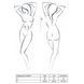 Напівпрозорий корсет Passion Exclusive MIRAJANE CORSET XXL/XXXL, black, XXL/XXXL