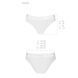 Трусики с прозрачной вставкой Passion PS002 PANTIES S, white, S