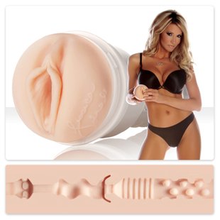 Мастурбатор Fleshlight Girls: Jessica Drake - Heavenly, зі зліпка вагіни, дуже ніжний, Тілесний