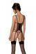 Корсет Passion MARINA CORSET, L/XL, beige, з відкритими чашками