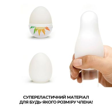 Набір мастурбаторів-яєць Tenga Egg Shiny Pride Edition (6 яєць)