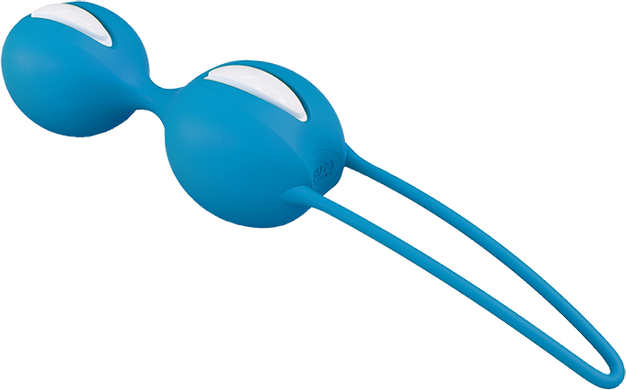 Вагинальные шарики Fun Factory SMARTBALLS DUO, Блакитний
